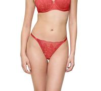 Triumph Women's Crazy Stupid Love String Briefs, Blood Orange, 12