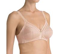 Triumph Women's Doreen + Cotton 01 N Non-Wired Bra, Beige, 38C