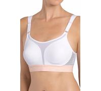 Triumph Women's Extreme Lite N Ex Sports Bra Non-Wired, White, 36C