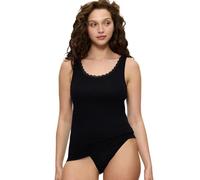 Triumph Women's Feel of Cotton Tank Top Undershirt, Black, 20