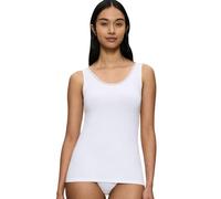 Triumph Women's Feel of Cotton Tank Top Undershirt, White, 14