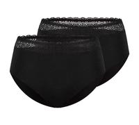 Triumph Women's Feel of Modal Midi 2p Underwear, Black, L