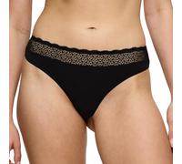Triumph Women's Feel Of Modal String 2p UNDERPANTS, Black, M