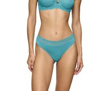 Triumph Women's Feel Of Modal String UNDERPANTS, Blue, M