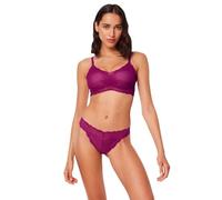 Triumph Women's Lift Smart Highleg Brazilian EX Briefs, Purple, L