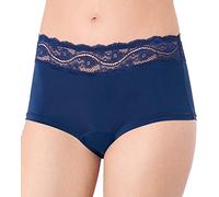 Triumph Women's Lovely Micro Short Boy Short, Blue (Deep Water 6722), 6 (Manufacturer Size: X-Small)