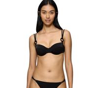 Triumph Women's Midnight Swim W Bikini top, Black, 36 / D