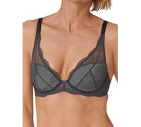 Triumph Womens Mirage Spotlight Padded Bra - Grey Polyamide - Size 32DD