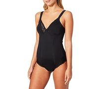 Triumph Women's Modern Lace+Cotton BS, Bodysuits, Black