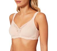 Triumph Womens Modern Lace+Cotton N Bra, Beige, 36D UK