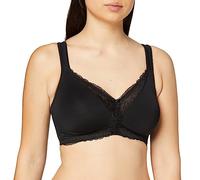 Triumph Womens Modern Lace+Cotton N Bra, Black, 44B UK