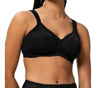 Triumph Womens Modern Lace+Cotton N Bra, Black, 46B UK