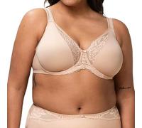 Triumph Women's Modern Lace+Cotton W, Bra, Neutral Beige