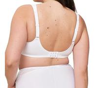 Triumph Women's Modern Lace+Cotton W02 Bra, White, 46B