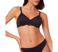Triumph Women's Modern Lace + Cotton Wp Ex Bra, Black, 38D