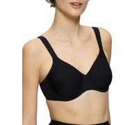 Triumph International Women's Wired Bra Modern Soft+Cotton Black UK 42C