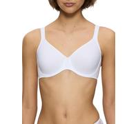 Triumph Bra Modern Soft+Cotton Underwired Moulded T-Shirt Bra, White