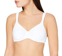 Triumph Women's Modern Soft+Cotton Underwired Moulded T-Shirt Bra Seamless White