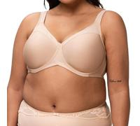 Triumph Womens Modern Soft+cotton W01 Minimizer Bra, Neutral Beige, 36DD UK