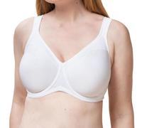 Triumph Womens Modern Soft+cotton W01 Minimizer Bra, White, 34E UK