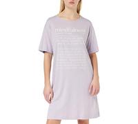 Triumph Women's Nightdresses NDK SSL 10 Co/Md Nightgown, Violet-Light Combination, 12