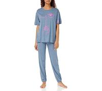 Triumph Women's Sets PK SSL 10 CO/MD Pajama, Blue Combination, 12