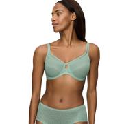Triumph Womens Signature Sheer Minimizer Bra, Misty Turquoise, 30C UK