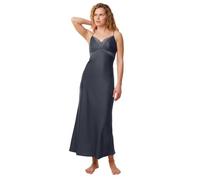 Triumph Women's Silky Sensuality Ndw Lace Nightgown, Gravel Grey, 12