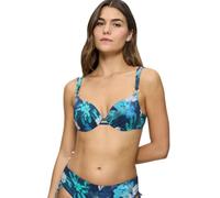 Triumph Women's Summer Fleur Wp Bikini top, Turquoise-Dark Combination, 40