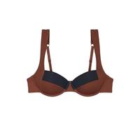 Triumph Women's Summer Glow W 02 Sd Bikini top, Dark Caramel, 14/C