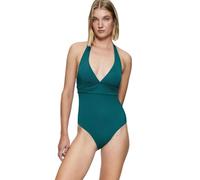 Triumph Women's Summer Mix & Match Op Plunge Sd One Piece Swimsuit, Blue (Mystic Sea), 18