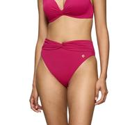 Triumph Women's Summer Twist Highwaist Brief Bikini Bottom, Pink (Berry), 12