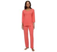 Triumph Women's Timeless Sensuality PK 3/4 Sleeves Pajama Set, Deep Blush, 14