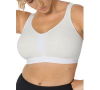 Triumph Womens Triaction Energy Lite Non Wired Sports Bra - White Polyamide - Size 32E