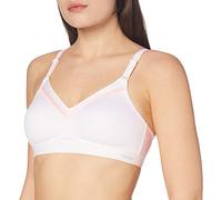 Triumph Women's Triaction Free Motion N EX, Sports Bra Non-Wired, White