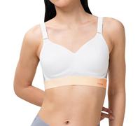 Triumph Women's Triaction Hybrid Lite P EX, Racerback sports bra, WHITE