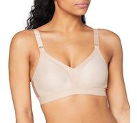 Triumph Womens Triaction Wellness Sports Bra Non-wired, Neutral Beige, 40C UK