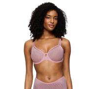 Triumph Women's Triumph Signature Sheer W01 EX Underwired Minimizer Bra Without Padding Adjustable Straps, Blossom Kiss, 34FF