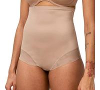 Triumph Womens True Shape Sensation Super High Waisted Panty - Beige Polyamide - Size Large