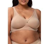 Triumph Womens True Shape Sensation Minimizer Bra - Beige Polyamide - Size 34D