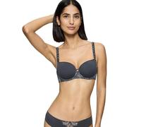 Triumph Women's Wild Iris Floral Bra, Anta Blue, 42B
