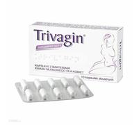 TRIVAGIN 10 kap na flore bakteryjna bacterial flora intimate area iladian invag