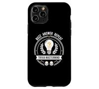 Trivia Mastermind Buzz Answer Repeat Quiz Night Design Case for iPhone 11 Pro