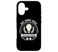 Trivia Mastermind Buzz Answer Repeat Quiz Night Design Case for iPhone 17