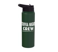 Trivia Night Crew - Fun Trivia Night Game Lover Stainless Steel Insulated Water Bottle
