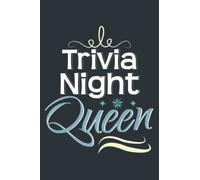 Trivia Night Game Lover Nice Bar Quiz Women: Notebook Planner - 6 x 9 inch (A5) pages, Daily Planner Journal, Daily Organizer, 120 Pages