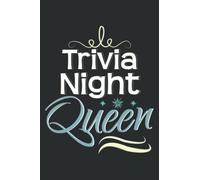 Trivia Night Game Lover Pretty Bar Quiz Gift: Lined Journal & Diary for Writing & Notes with 6x9 inches , 110 Pages
