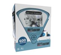 Trivial Pursuit Grey's Anatomy Trivia Game from The Hit Hospital Drama TV Series 600 Questions & Die in Travel Container Officially Licensed Grey's