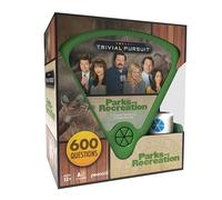 Trivial Pursuit Parks and Recreation, Trivia Game from Parks and Recreation TV Series, 600 Questions & Die in Travel Container, Officially Licensed Parks and Recreation Merchandise & Collectible