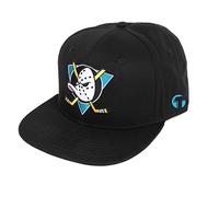 TRIVINKIN Mighty Ducks hat Men's Duck hat Hockey Cap Adjustable Snapback Baseball Hat with Embroidered Logo Size (S-XL)…, Black#505, S